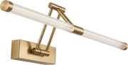 Toolight Toolight, LED nástenné svietidlo 60cm, 13W, 4000K, 1000lm, APP1900-1W, zlatá matná, OSW-66055