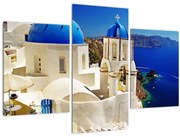 Obraz - Santorini, Grécko (90x60 cm)