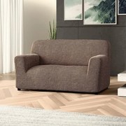 Bielastické poťahy COSTINA oriešková dvojkreslo (š. 120 - 160 cm)