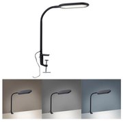 Leuchten Direkt 14404-18-LED Stmievateľná stolná lampa s klipem KELLY LED/7W/230V