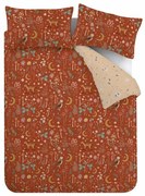 Obliečky na jednolôžko v tehlovej farbe 135x200 cm Enchanted Twilight Animals – Catherine Lansfield