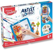 Súprava MAPED Creativ Artist Board - Transparentná tabuľa na kreslenie