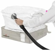 Úložný box s puzdrom Compactor Oxford L, 145 l, sivá