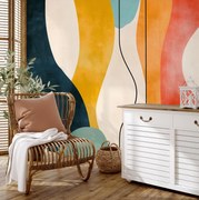 Fototapeta - Minimalistická farebná ilustrácia II. (147x102 cm)