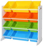 Regál na hračky SONGMICS GKR04W