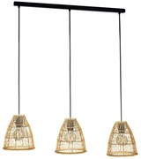 Eglo 43867 - Luster na lanku AYESGARTH 3xE27/40W/230V