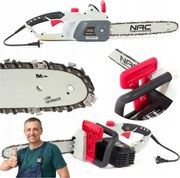 Elektrická Reťazová Píla Nac 1800W Vodiaca Lišta 35CM Tichá, Ľahká