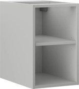 Mexen Box-A, otvorená skrinka s policou 30 cm, sivá matná, 91AX2-0300-470-0-62