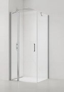 Sprchový kút štvorec 100x100 cm SAT Fusion SATFUDP100S100