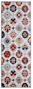 Sivý vonkajší koberec behúň 230x80 cm Flora - Flair Rugs