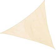 Tieniaca plachta Triangle 300x300 cm - béžová