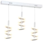 Závesné LED svietidlo Pablo, 3x LED 48w, 4000k, w