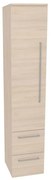 Mereo Bino, kúpeľňová skrinka vysoká 163 cm, ľavá, Multidecor, Javor Hard šampanský, MER-CN697JHS2