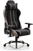 Herné kreslo z látkovým poťahom Normal Size, čierno-béžové: Diablo X-One 2.0 Camel Black