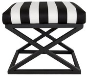 Taburet CAPRAZ Babyface černo-bílý