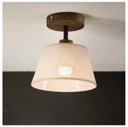 Brilagi - LED  Prisadený luster ANTHONY 1xE14/60W/230V dub orech/béžová