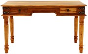furniture-nabytek.cz - Písací stôl z masívneho dreva palisander 130x76x70