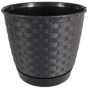 AMADEA Kvetináč plastový 15 cm - doplnok k dreveným obalom na kvetináče