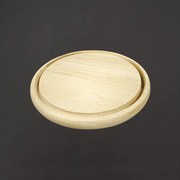 AMADEA Drevená servírovacia doska - podnos, masívne drevo, 20 cm