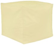 Taburetka Krémová ekokoža