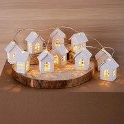 Svetelná LED reťaz DOMČEKY 1,2 m