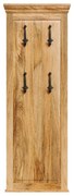 Vešiak Guru s 4 háčikmi 50x140x2,5 z mangového dreva Mango natural