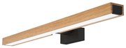 Brilagi-LED Kúpeľňové osvetlenie zrkadla WOODY MIRROR LED/12W/230V IP44 dub/čierna