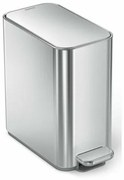Simplehuman Úzky pedálový kôš 5 l, nehrdzavejúca oceľ