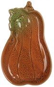 Dekoračný keramický tanierik v tvare tekvice Retro Uniq - 17*10*2 cm