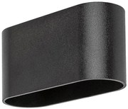 Rabalux 7023 - Nástenné svietidlo KAUNAS 1xG9/10W/230V čierna