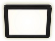 Briloner 3010-015 - LED Stropné svietidlo LED/8W/230V 19x19 cm čierna IP44