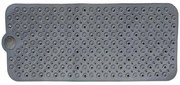 Protišmyková kúpeľňová podložka 100x40CM J-10040TQ sivá