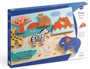Vkladacie puzzle - príbehy zo savany