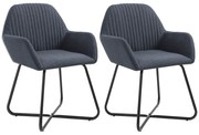 Jedálenské stoličky Molli, 2 ks, rôzne farby, sivé