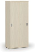 Skriňa so zasúvacími dverami PRIMO WOOD, 800 x 420 x 1781 mm, breza