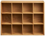 Poschodová polica v dekore duba v prírodnej farbe 11 cm Soria – House Nordic