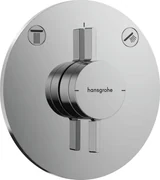 Sprchová a vaňová batéria Hansgrohe DuoTurn S bez podomietkového telesa chróm 75418000