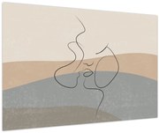 Obraz - Line art bozk (90x60 cm)