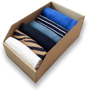KARTON PAK Úložné boxy na oblečenie, organizéry do skrine EKO KARTON 20 x 30 cm