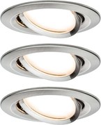 Paulmann 93483 - SADA 3xLED/6,5W IP23 Stmievateľné kúpeľňové svietidlo NOVA 230V