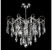 Krištáľový luster na tyči 4xE27/60W/230V