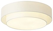 Moderné stropné svietidlo biele 50cm 3-svetelné - Drum Duo