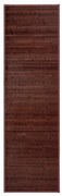 Tmavohnedý bambusový koberec 60x200 cm – Casa Selección