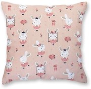 INTERMEDIC SK Obliečka na vankúš Zajačik ružový 40x40cm