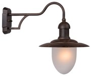 Lucide 11871/01/97 - Vonkajšie nástenné svietidlo ARUBA 1xE27/24W/230V