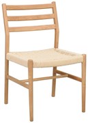 Jedálenská stolička v prírodnej farbe v súprave 2 ks Harlan – Rowico