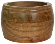 Vyrezávaná misa z mangového dreva Mango - 20 * 20 * 9,5cm