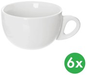 Hrnček MONA Jumbo, 0,38 l, porcelán, 6 ks