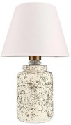 Stolná lampa RAMZES 1xE27/40W/230V biela/béžová
