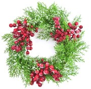 Dekoračný veniec Winter Berries, 35 cm